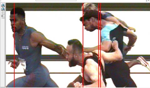 Dansk rekord 100m Mænd Nr 1-4